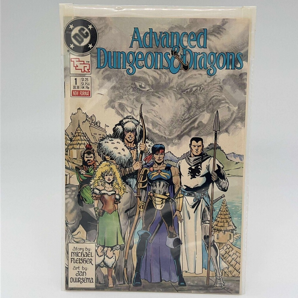 DC Comics Advanced Dungeons & Dragons #1 Dec 1988 Michael Fleisher Jan Duursema